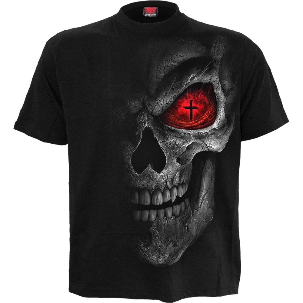 Spiral - Death Stare Mens T-shirt - Black